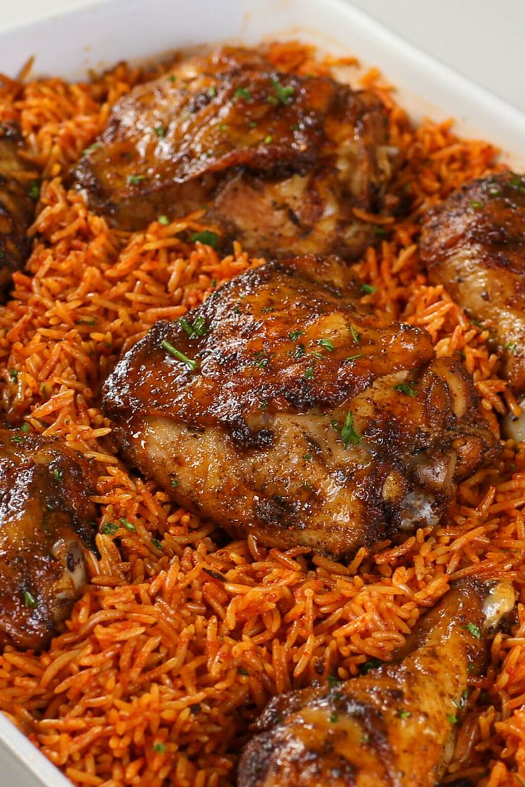 Baked Jollof Rice - KikiFoodies (1)