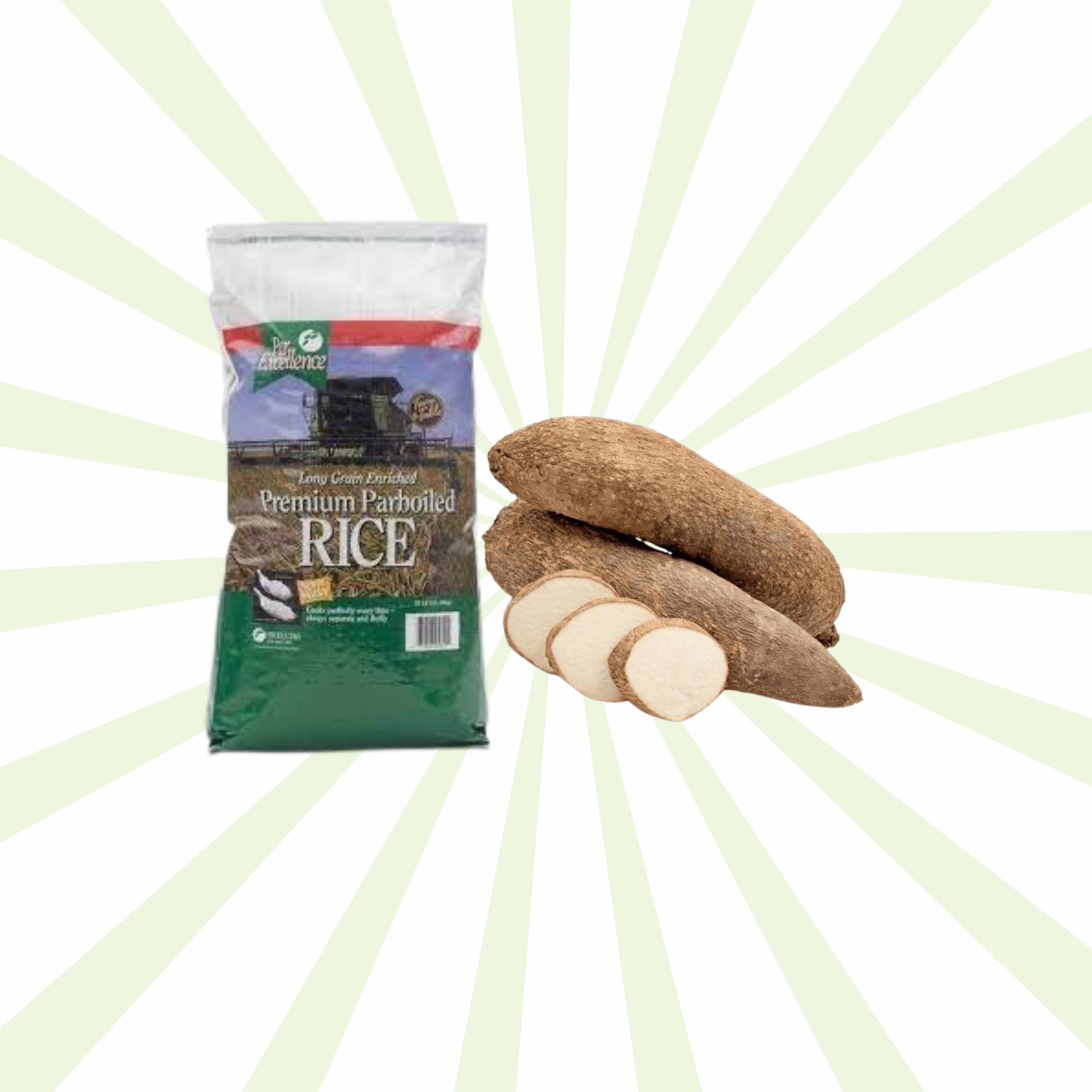 Tubers,Grains & Flour